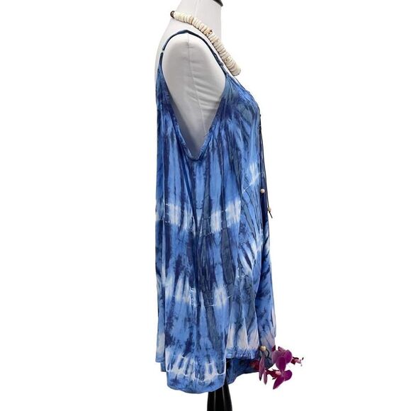 Beach Boho Romper Gypsy Overall Wide Leg The Kau wela Mini Romper Black & White - Picture 12 of 14